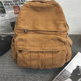 Kylethomasw Soft Canvas Woman School Backpack Man College Student Travel Rucksack A4 Book Schoolbag For Teenage Girl Boy New Mochila
