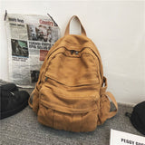 Kylethomasw Soft Canvas Woman School Backpack Man College Student Travel Rucksack A4 Book Schoolbag For Teenage Girl Boy New Mochila