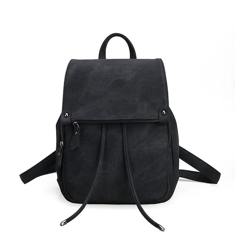 Tilorraine 2022 College women backpack leather soft travel bag fashion ladies backpacks shoulder bag  student school bag