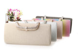 2022 New Trend Long Rhinestone Handbag Fashion Flash Banquet Purse Evening Bag Small Square Bag Z357