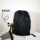 Kylethomasw Fashion irregular men's backpack Simple Unisex Student school bag Women large capacity travel backpack Laptop Bags mochilas NEW