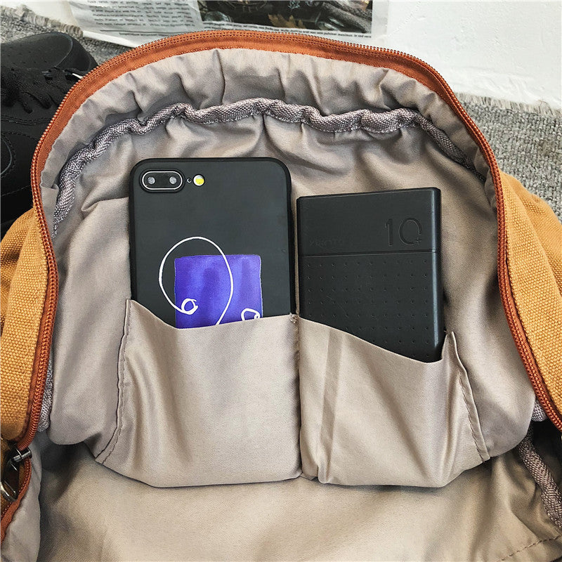 Kylethomasw Soft Canvas Woman School Backpack Man College Student Travel Rucksack A4 Book Schoolbag For Teenage Girl Boy New Mochila
