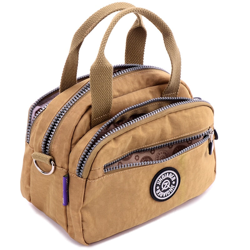 Kylethomasw Fashion Women's Waterproof Nylon Messenger Bags Female Tote Shoulder Bags Girls Casual Handbags Crossbody School Bag