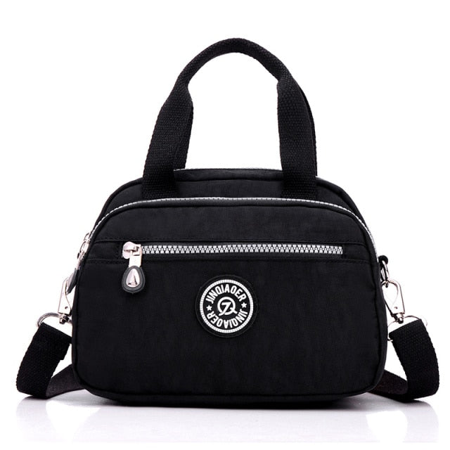 Kylethomasw Fashion Women's Waterproof Nylon Messenger Bags Female Tote Shoulder Bags Girls Casual Handbags Crossbody School Bag