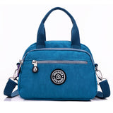 Kylethomasw Fashion Women's Waterproof Nylon Messenger Bags Female Tote Shoulder Bags Girls Casual Handbags Crossbody School Bag