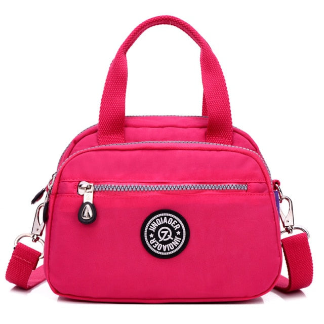 Kylethomasw Fashion Women's Waterproof Nylon Messenger Bags Female Tote Shoulder Bags Girls Casual Handbags Crossbody School Bag