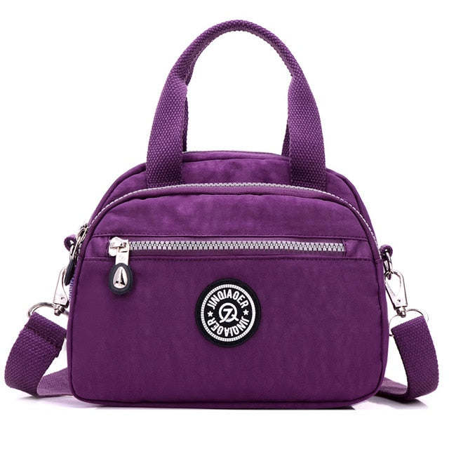 Kylethomasw Fashion Women's Waterproof Nylon Messenger Bags Female Tote Shoulder Bags Girls Casual Handbags Crossbody School Bag