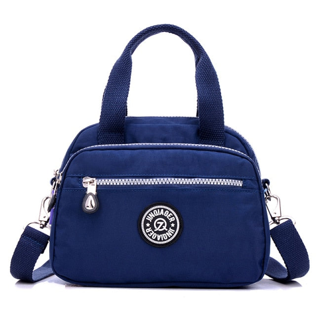 Kylethomasw Fashion Women's Waterproof Nylon Messenger Bags Female Tote Shoulder Bags Girls Casual Handbags Crossbody School Bag