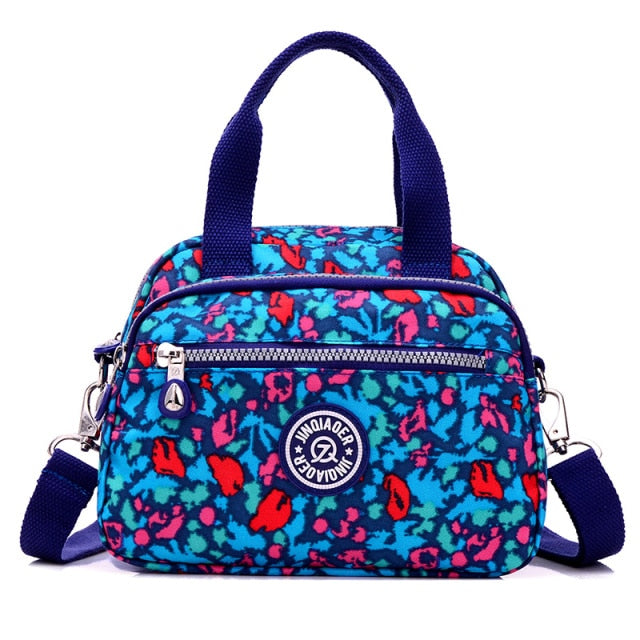 Kylethomasw Fashion Women's Waterproof Nylon Messenger Bags Female Tote Shoulder Bags Girls Casual Handbags Crossbody School Bag