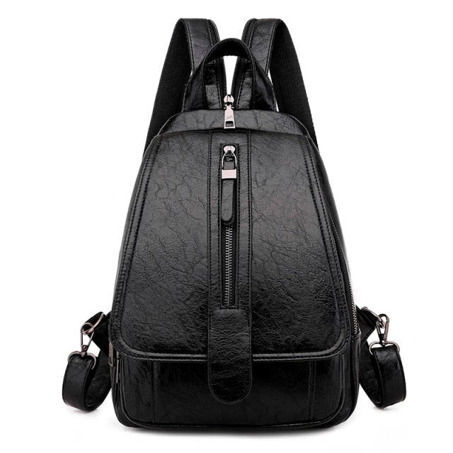 Travel Shoulder Bag School Backpacks For Teenage Girls Sac A Dos Women Leather Backpacks High Quality Ladies Bagpack New
