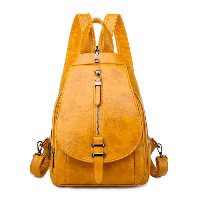 Travel Shoulder Bag School Backpacks For Teenage Girls Sac A Dos Women Leather Backpacks High Quality Ladies Bagpack New