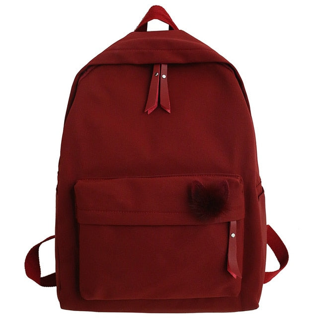Female Vintage Cute Backpack Women School Bag Girl Waterproof Nylon Kawaii Backpack Ladies Luxury Student Bags Book Harajuku New