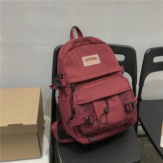 Kylethomasw New Waterproof nylon Women Backpack Female High quality Schoolbag for Teenage girl Travel backpack large capacity Mochila