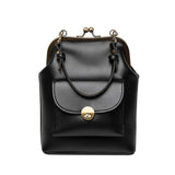 NIGEDU women shoulder bags Korean style Metal Buckle clip Ladies Handbags PU Leather lady Sling bag female Crossbody Bag purses