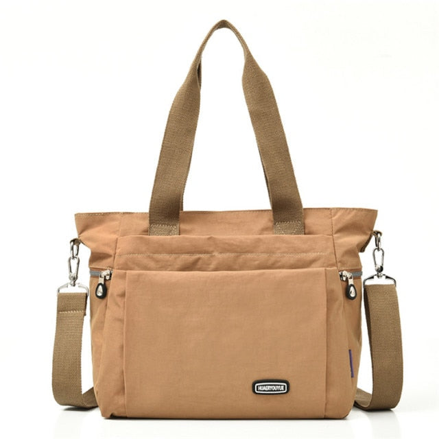 New Women's Shoulder bag Female Travel Handbag Large Capacity Ladies Messenger Bag Nylon light Tote CrossBody Bag Shopping Bag
