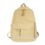 HOCODO Fashion Women Backpack Female School Bag For Teenager Girls Anti Theft Laptop Shoulder Bags Solid Color Travel Backpack