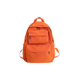 HOCODO New Waterproof Nylon Women Backpack 2021 Solid Color Casual Backpack For Teenagers Women Large Capacity Ladies Schoolbag