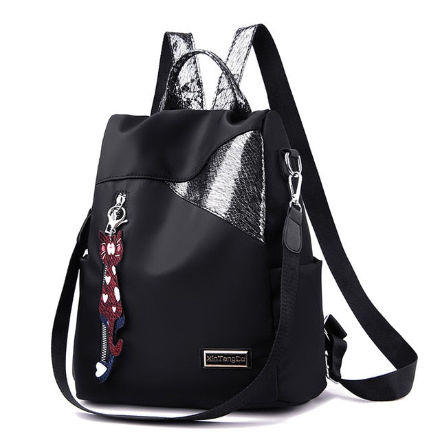 Luxury brand Backpack Women Oxford Cloth Shoulder Bag School Bags for Teenage Girls Light Ladies Travel Backpack mochila feminin