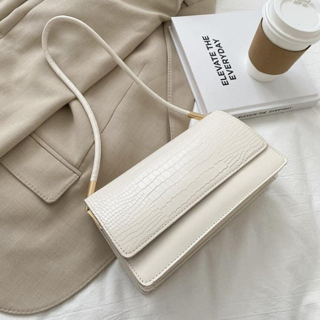Animal Prints Baguette Bags for Women 2021 New Luxury Handbags Designer Shoulder Bag Fashion PU Leather Female Underarm Bag