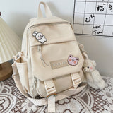 Kylethomasw  Small Backpack Women Cute Multifunctional Dual-use School Bags for Teenage Girls Student Kawaii Mini Travel Backpacks Ruckpack