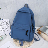 Kylethomasw  Women Canvas Backpacks Girls School Bag Rucksack For Ladies Pink Black Travel Fashion Bagpack Backpack Bolsas Mochila Mujer