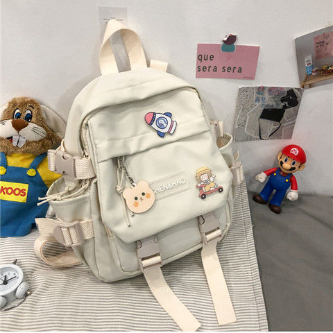 Kylethomasw  Small Women's Backpack Girls School Bag Waterproof Nylon Fashion Japanese Casual Young Girl's Bag Female Mini Backpack for Women