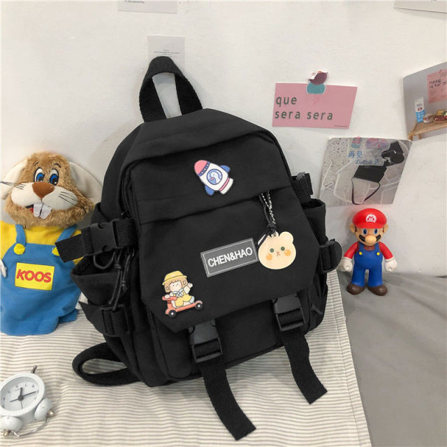 Kylethomasw  Small Women's Backpack Girls School Bag Waterproof Nylon Fashion Japanese Casual Young Girl's Bag Female Mini Backpack for Women
