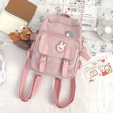 Kylethomasw  Small Women's Backpack Girls School Bag Waterproof Nylon Fashion Japanese Casual Young Girl's Bag Female Mini Backpack for Women