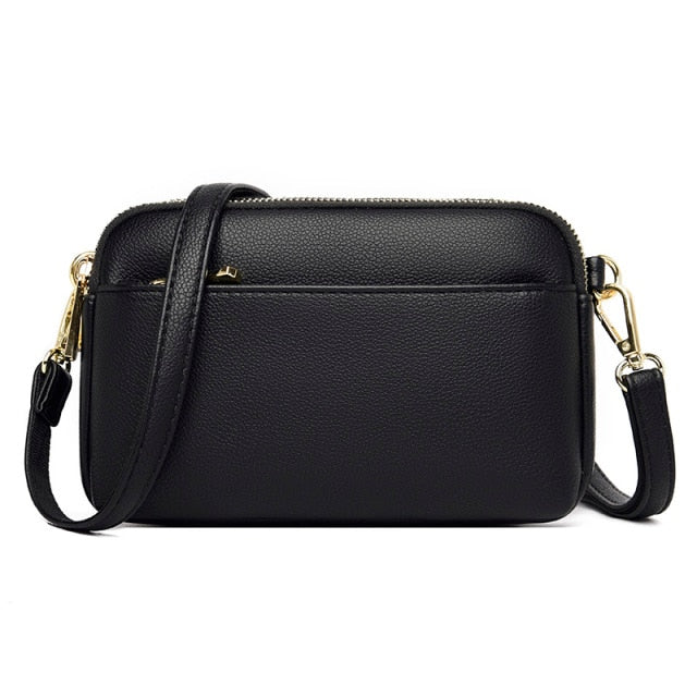 Kylethomasw High Quality Purse Leather Luxury Handbags Women Shoulder Bags Designer Crossbody Bag for Women Bag Fashion Female Messenger Bag