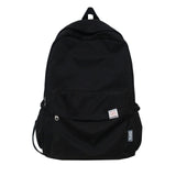 Kylethomasw New Waterproof Nylon Women Backpack Female Travel Bag Backpacks Schoolbag for Teenage Girls Solid Color Bookbag Mochila Bookbag