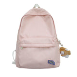 Kylethomasw New Waterproof Nylon Women Backpack Female Travel Bag Backpacks Schoolbag for Teenage Girls Solid Color Bookbag Mochila Bookbag