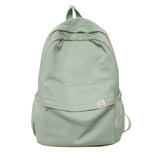 Kylethomasw New Waterproof Nylon Women Backpack Female Travel Bag Backpacks Schoolbag for Teenage Girls Solid Color Bookbag Mochila Bookbag