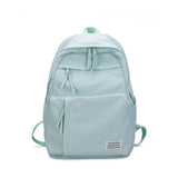 Kylethomasw Big College Leisure Schoobag Large Girls School Bags for Teenagers Backpacks Nylon Waterproof Teen Student Book BagBlue New