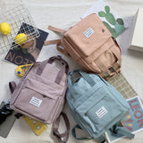 Women Backpack for Teenage Girls 2021 Summer New Fashion Female Casual School Students Shoulder Bags Sweet Travel Backpacks