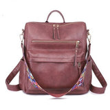 Women Backpack sheepskin Leather Backpack Women new fashion Hotsale School Bags for Teenagers Fashion Backpacks for Teenage Girl