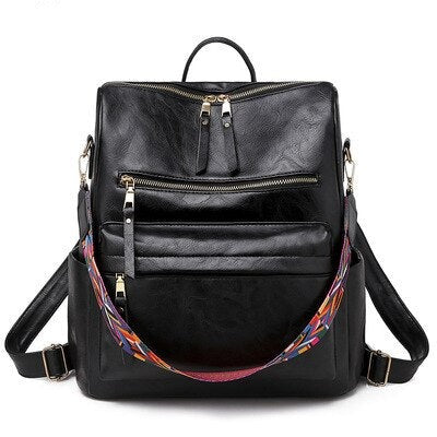 Women Backpack sheepskin Leather Backpack Women new fashion Hotsale School Bags for Teenagers Fashion Backpacks for Teenage Girl