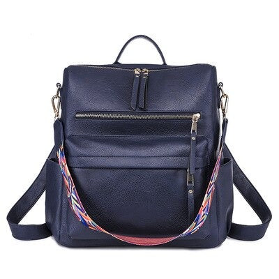 Women Backpack sheepskin Leather Backpack Women new fashion Hotsale School Bags for Teenagers Fashion Backpacks for Teenage Girl