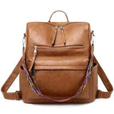 Women Backpack sheepskin Leather Backpack Women new fashion Hotsale School Bags for Teenagers Fashion Backpacks for Teenage Girl