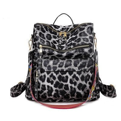 Women Backpack sheepskin Leather Backpack Women new fashion Hotsale School Bags for Teenagers Fashion Backpacks for Teenage Girl