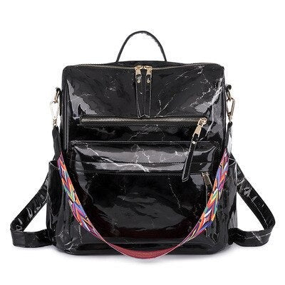 Women Backpack sheepskin Leather Backpack Women new fashion Hotsale School Bags for Teenagers Fashion Backpacks for Teenage Girl