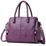 Kylethomasw  Weav Hand Genuine Leather Luxury Handbags Women Bags Designer Handbags High Quality ladies Large Crossbody Hand Bags For Women