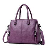Kylethomasw  Weav Hand Genuine Leather Luxury Handbags Women Bags Designer Handbags High Quality ladies Large Crossbody Hand Bags For Women