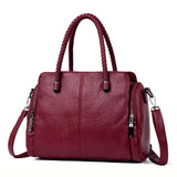 Kylethomasw  Weav Hand Genuine Leather Luxury Handbags Women Bags Designer Handbags High Quality ladies Large Crossbody Hand Bags For Women