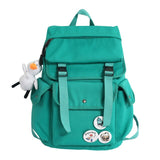 Tiptoegirls Insert Buckle String Barrel-shaped Backpack Best Quality Big Rucksack for School Fall New Design Travel Backpack Bag