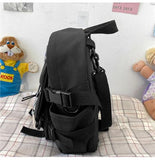 KYLETHOMASW  -  Students Backpack for girl Cute Schoolbag Lady Fashion Shoulder Bag Korean Trend Middle High School