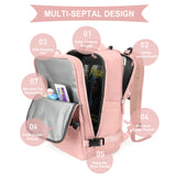 Kylethomasw Women Travel Backpack Wizzair Cabin Backpack 40x30x20 Airplane, Large Capacity Waterproof Casual Bag Suitcase Laptop Backpacks