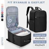 Kylethomasw Ryanair Backpack 40x20x25 Cabin Bag, Hand Luggage Travel Backpack for Easyjet Cabin Bag 45x36x20, Laptop Backpack for Women/Men