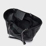 Kylethomasw New Wave Tote Bag Large Shoulder Bags For Women Fashion Leather Quilted Bag Shoulder Shopper Bag New Wave Shoulder Purse