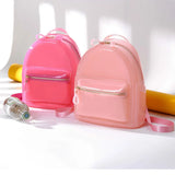 Kylethomasw Summer New Fashion Candy Color Women Small Backpack Lady Transparent Jelly Backpack School Bag for Teenage Girls Travel Bag