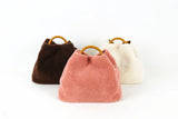 KIylethomasw Brand Design Bag Imitation Lamb Hair Autumn and Winter New Fur Bag Women Bag Messenger One-shoulder Plush Bag